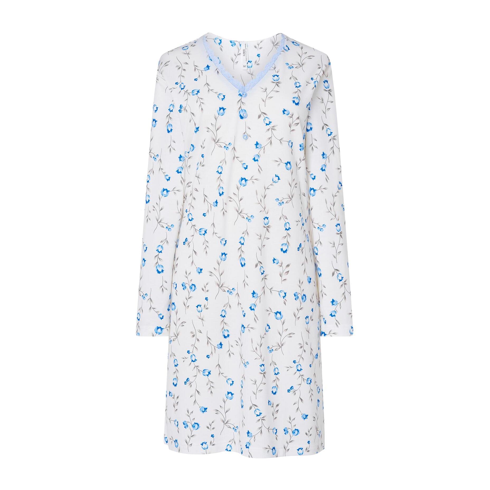 Camisón largo Celeste