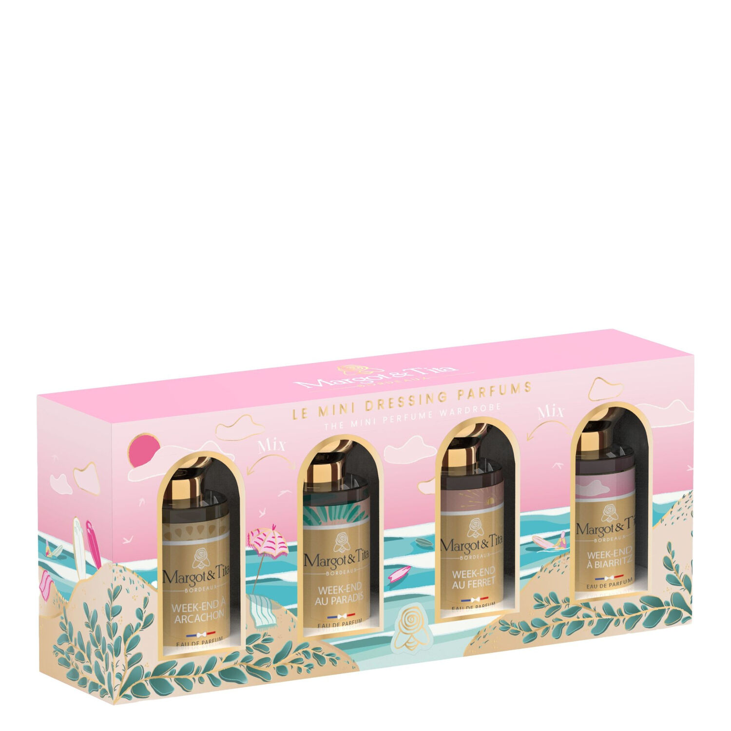 Le Mini Dressing Parfums - Coffret Mini Dressing Eau de Parfum 4 x 15ml
