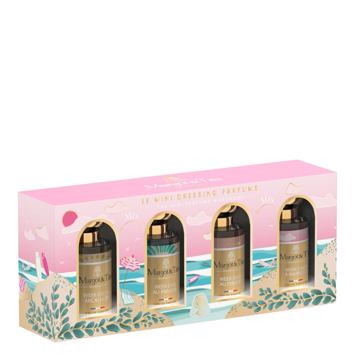 Le Mini Dressing Parfums - Coffret Mini Dressing Eau de Parfum 4 x 15ml