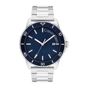Reloj Calvin Klein 25200385 Hombre Analogico Cuarzo con Correa de Acero inoxidable