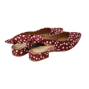 Ballerine pois - tacco 3,0 cm