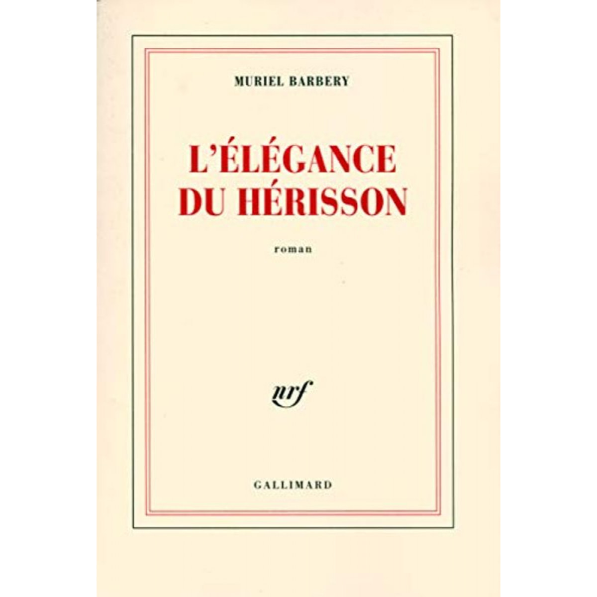 Barbery,Muriel | L'élégance du hérisson | Livre d'occasion