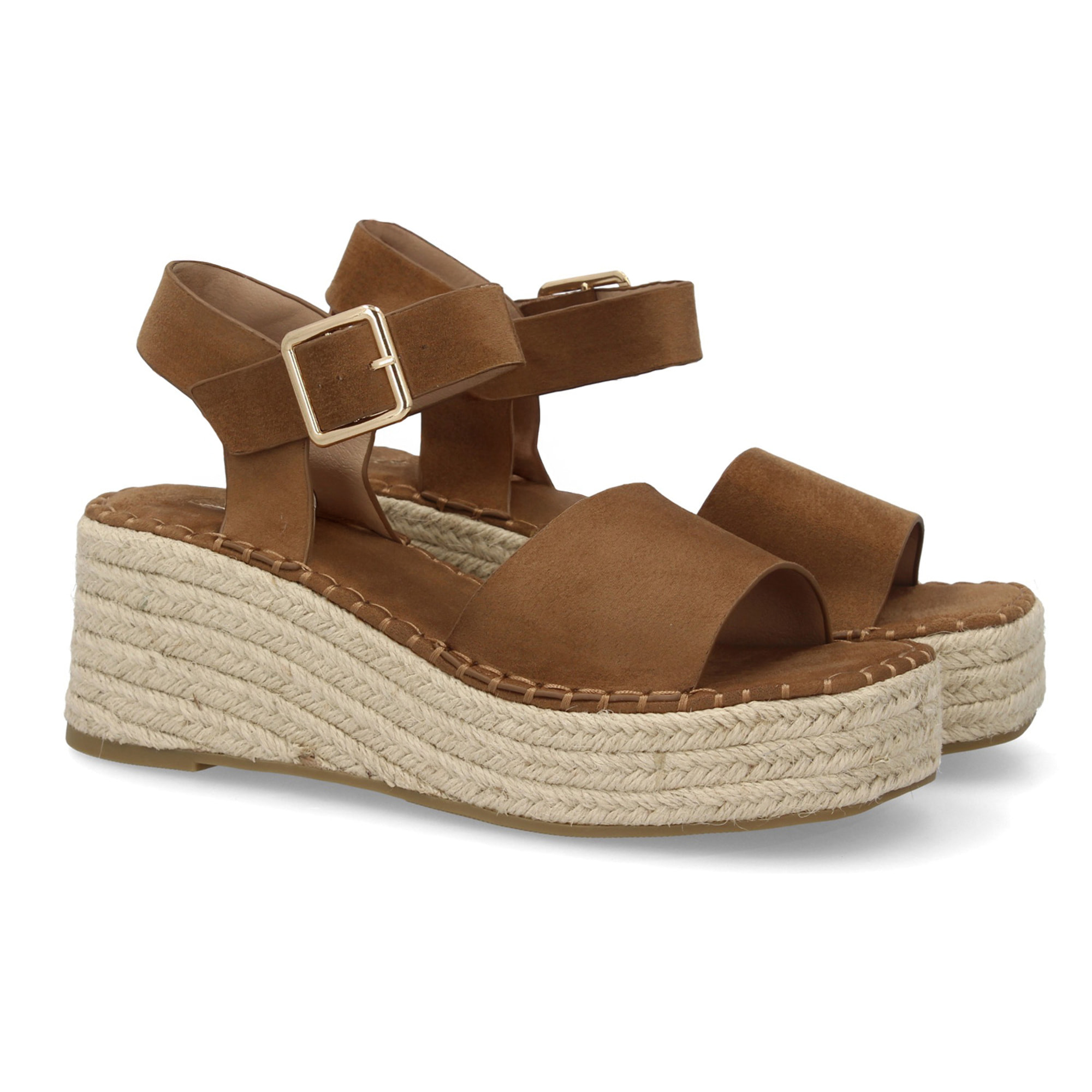 Sandalia cuña mujer cómoda verano