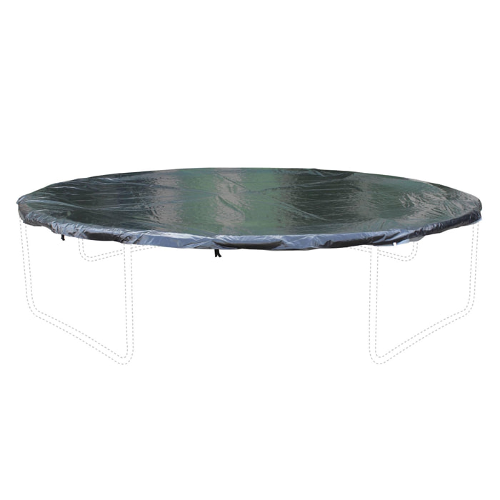 Bâche de protection pour trampoline 370CM - s'adapte parfaitement à toutes les marques de trampolines