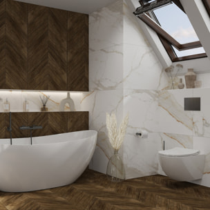 SAT DARK mitigeur de bain sans douche PVD Gun Metal (SATBSDA222)