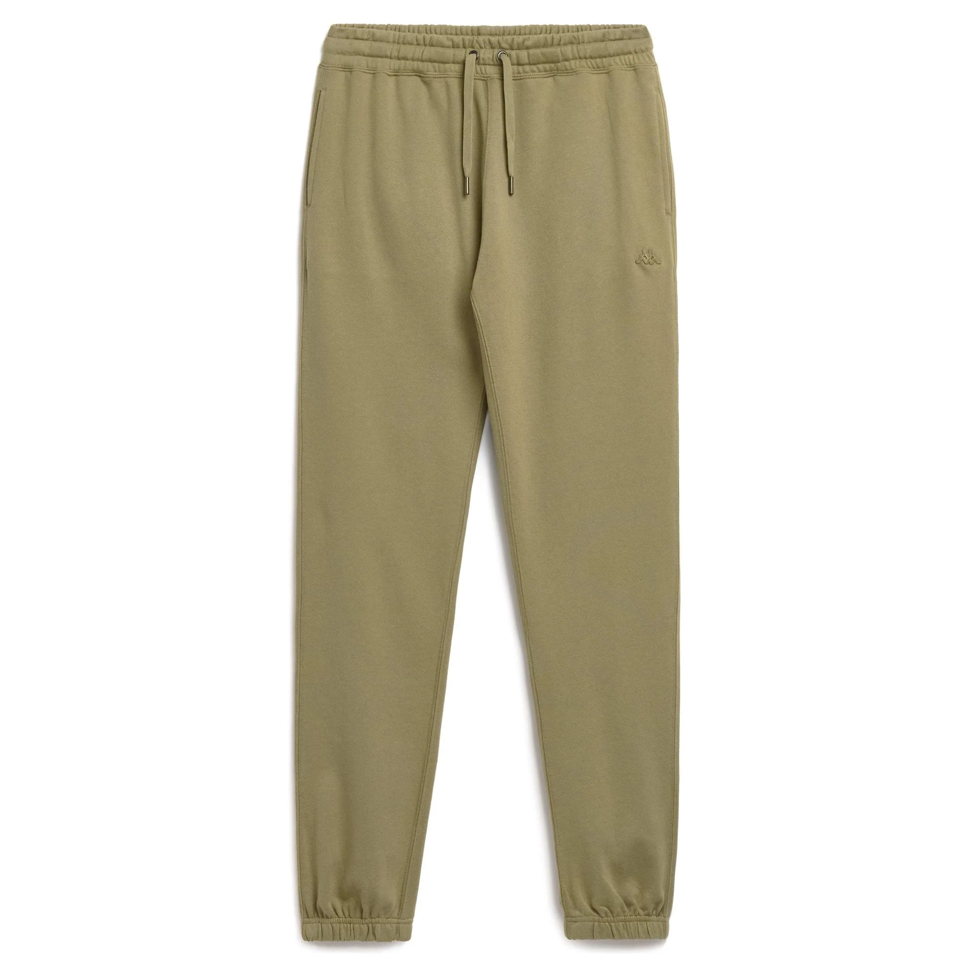 Kappa - Pantalones Hombre Verde - Shedir French Terry