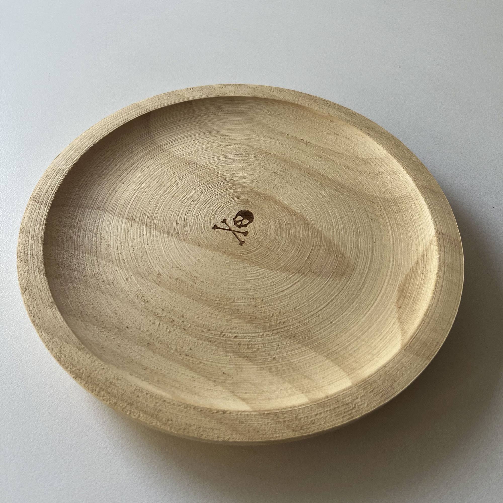 Plato de madera aperitivos ø19,5cm scalpers home