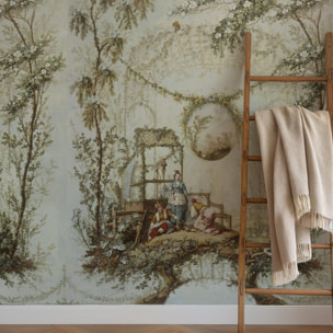 Carta da Parati Rococò Francese