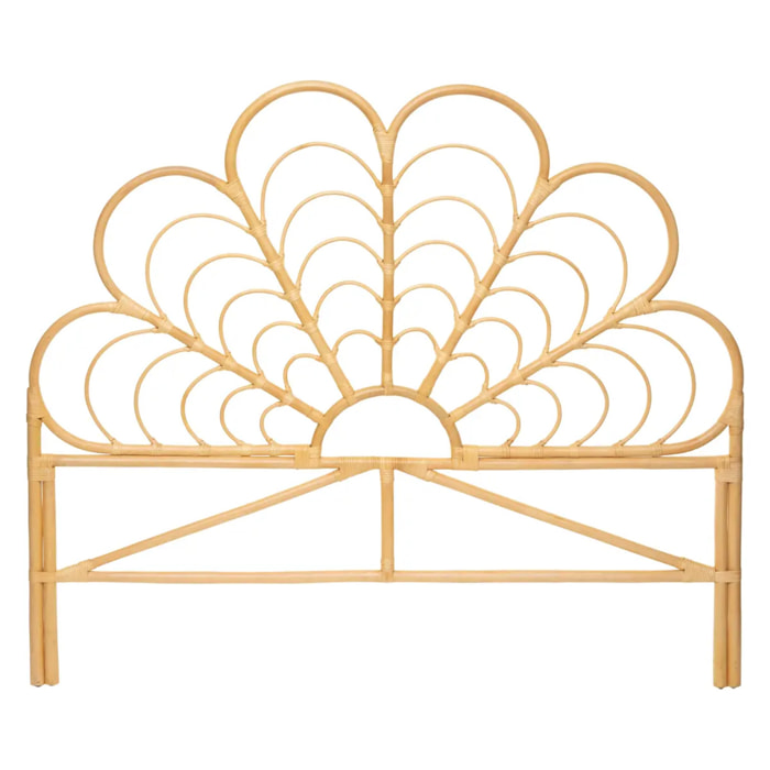 Tête de lit "Aoni" rotin L160cm