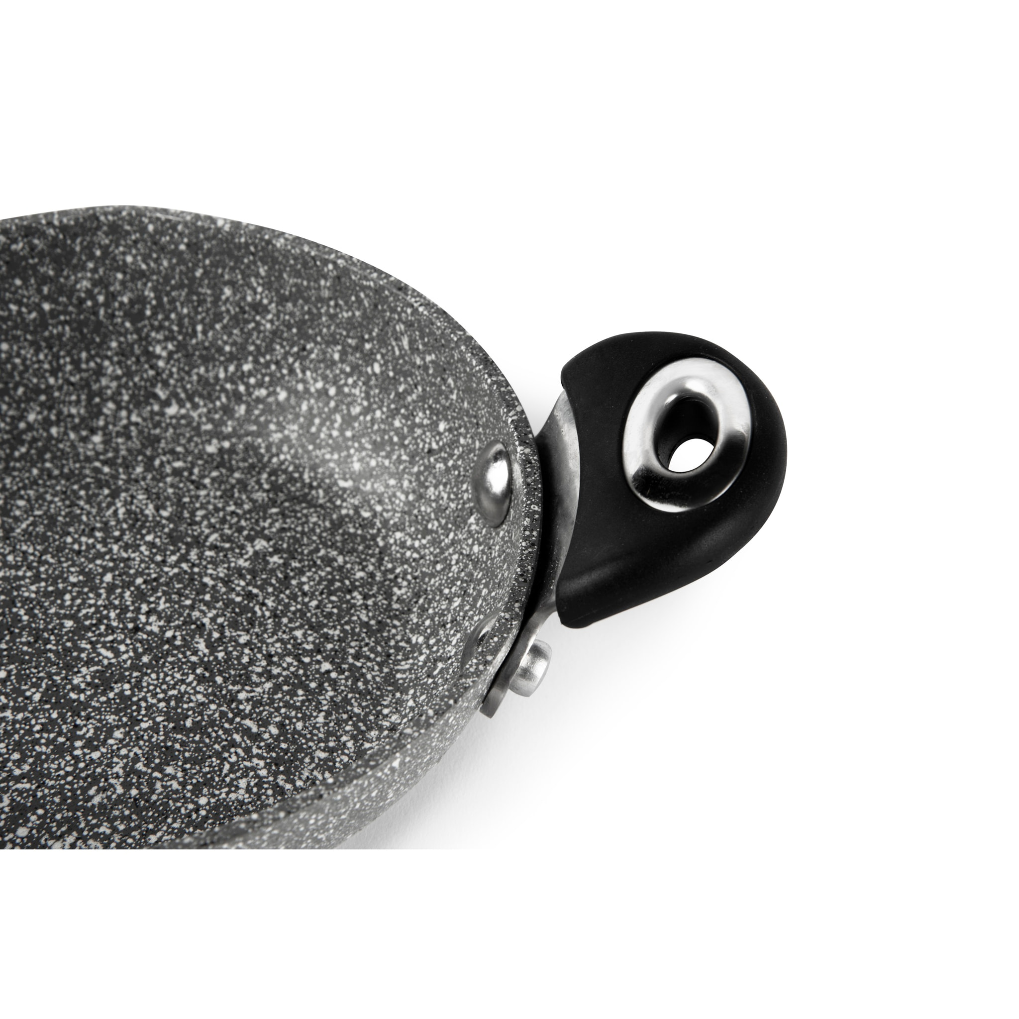 Tegame 16 cmcon Manici Excelsa – Forn-Ok, Alluminio Forgiato Grigio