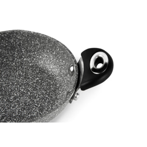 Tegame 16 cmcon Manici Excelsa – Forn-Ok, Alluminio Forgiato Grigio