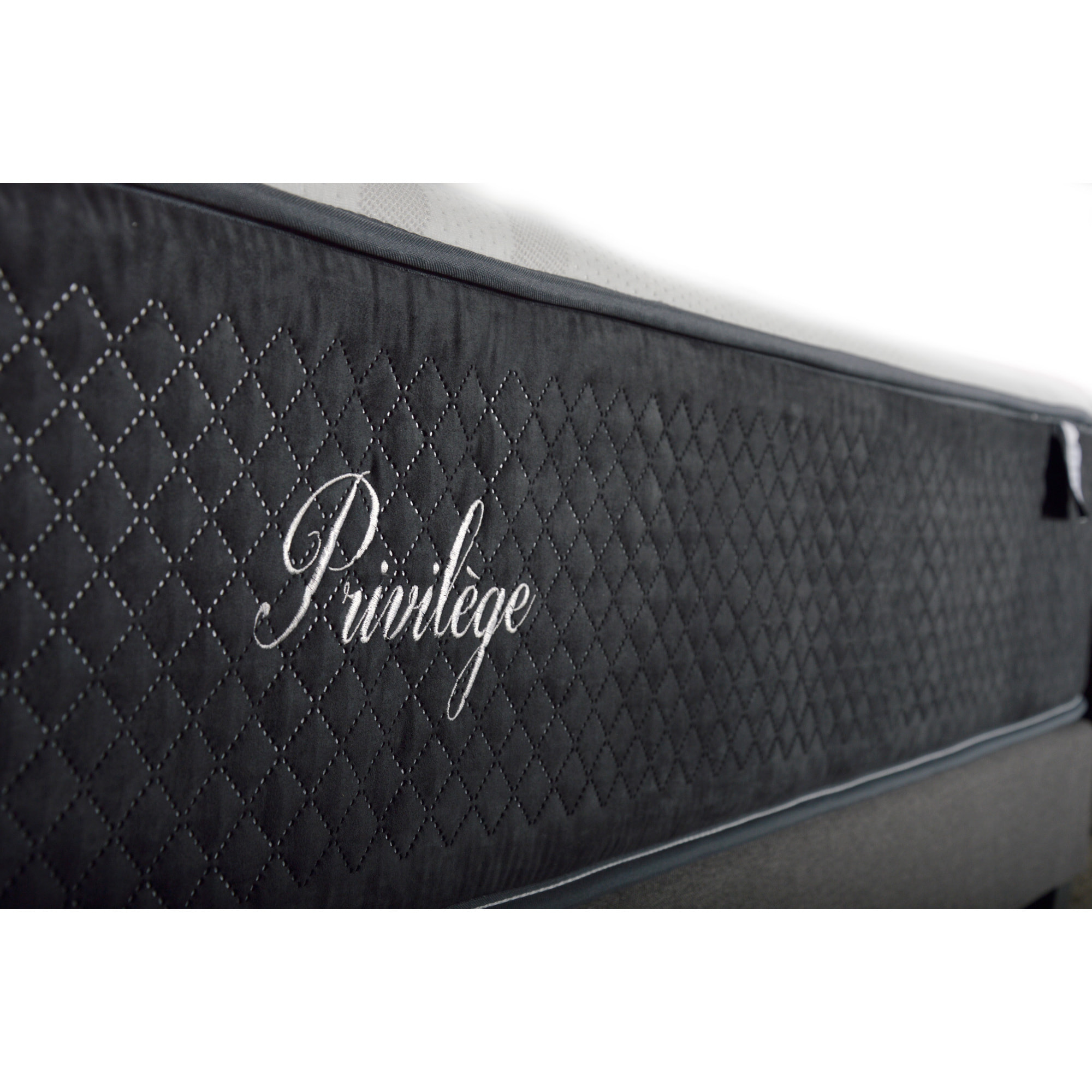 Ensemble Matelas Ressorts ensachés Privilège avec sommier en bois