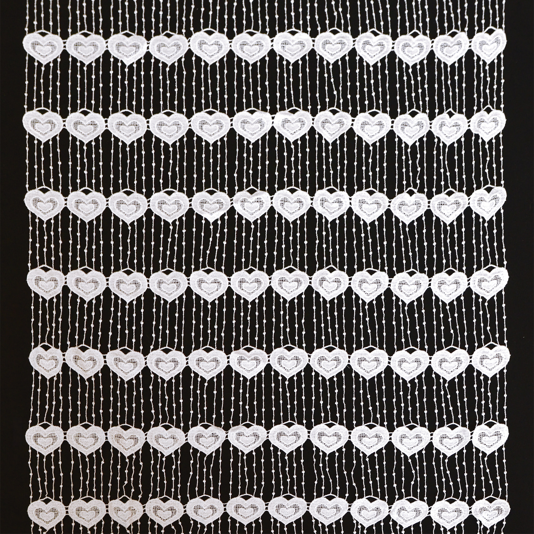 Modulable en macramé style romantique - Blanc
