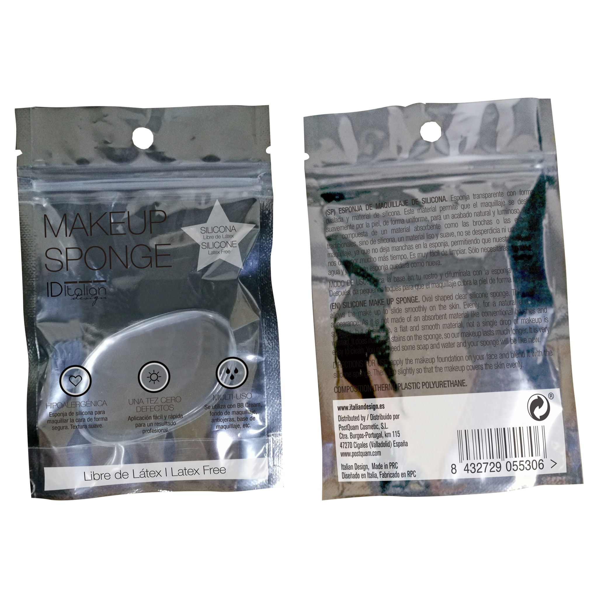 Éponge en silicone pour le maquillage