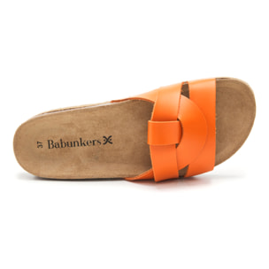 Sandalia BABUNKERS NARANJA