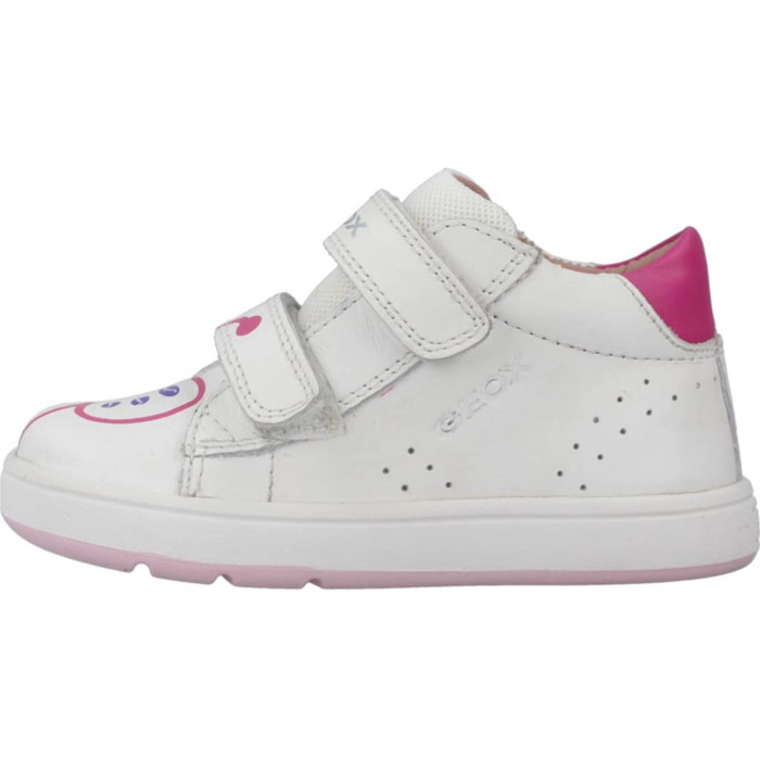 Zapatos Niña de la marca GEOX  modelo 4 B BIGLIA GIRL BLANCO