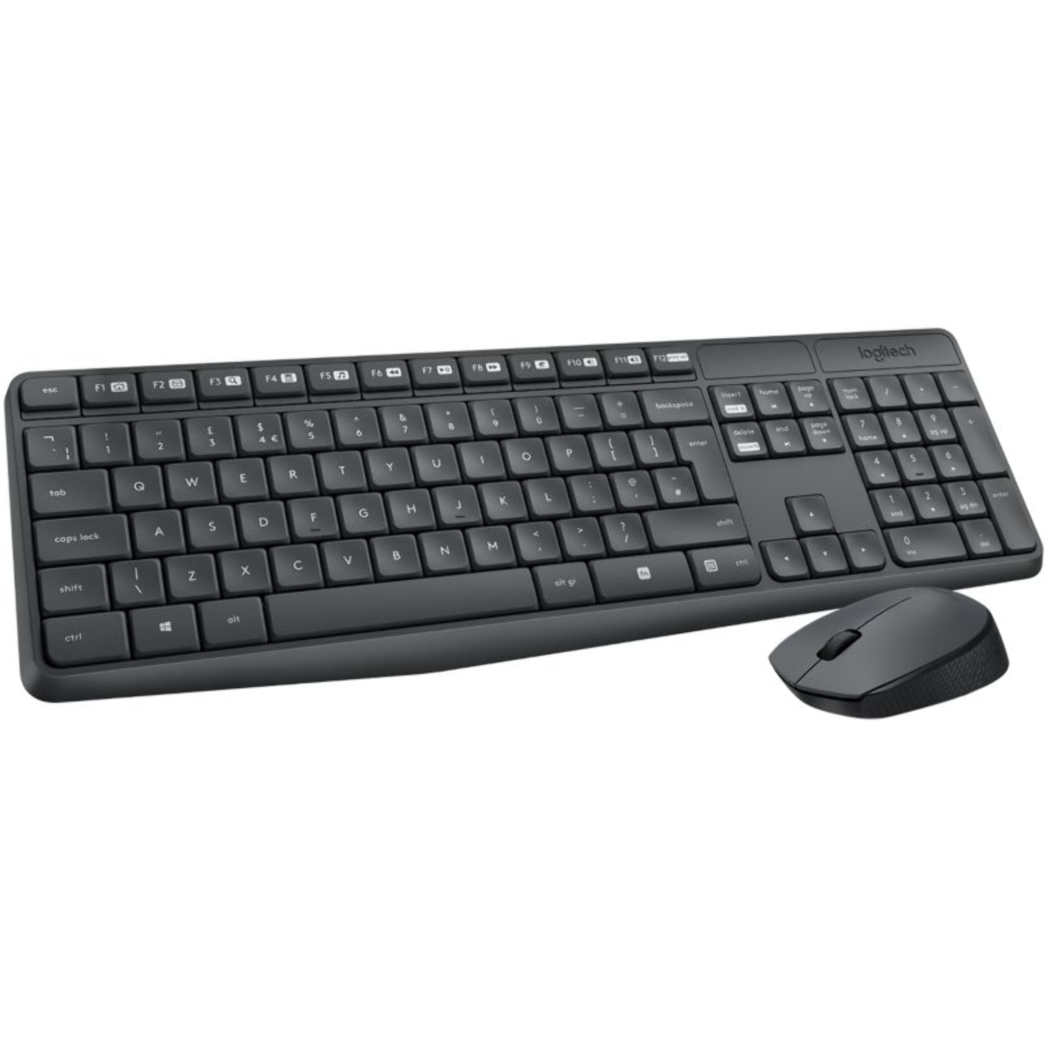 Clavier + Souris LOGITECH MK235 sans fil silencieux
