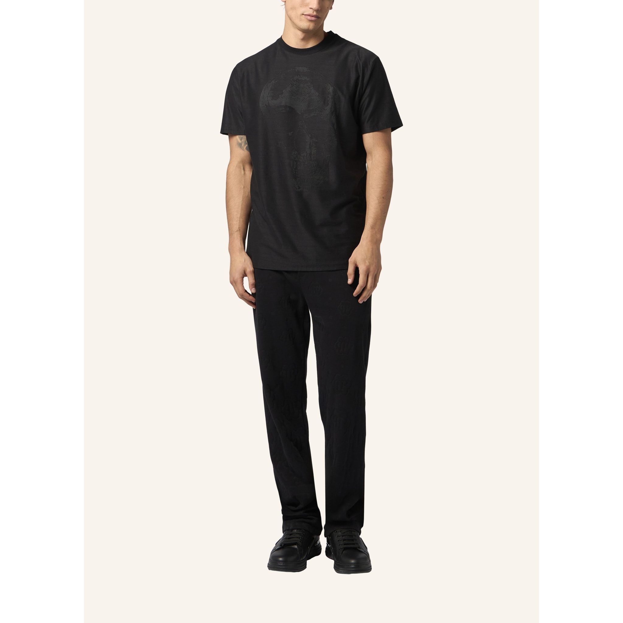 PHILIPP PLEIN Camiseta Cuello Redondo Ss SKULL