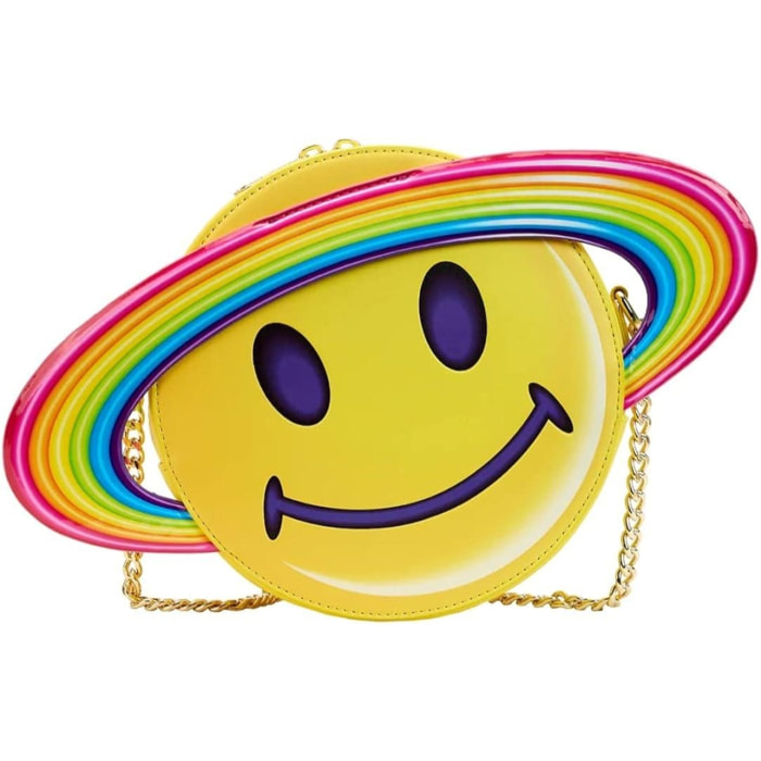 Borsa Lisa Frank con Anello Arcobaleno Saturno 24 x 22 x 9 cm Loungefly