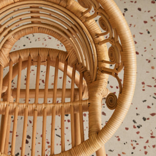 Chaise enfant en rotin Alice