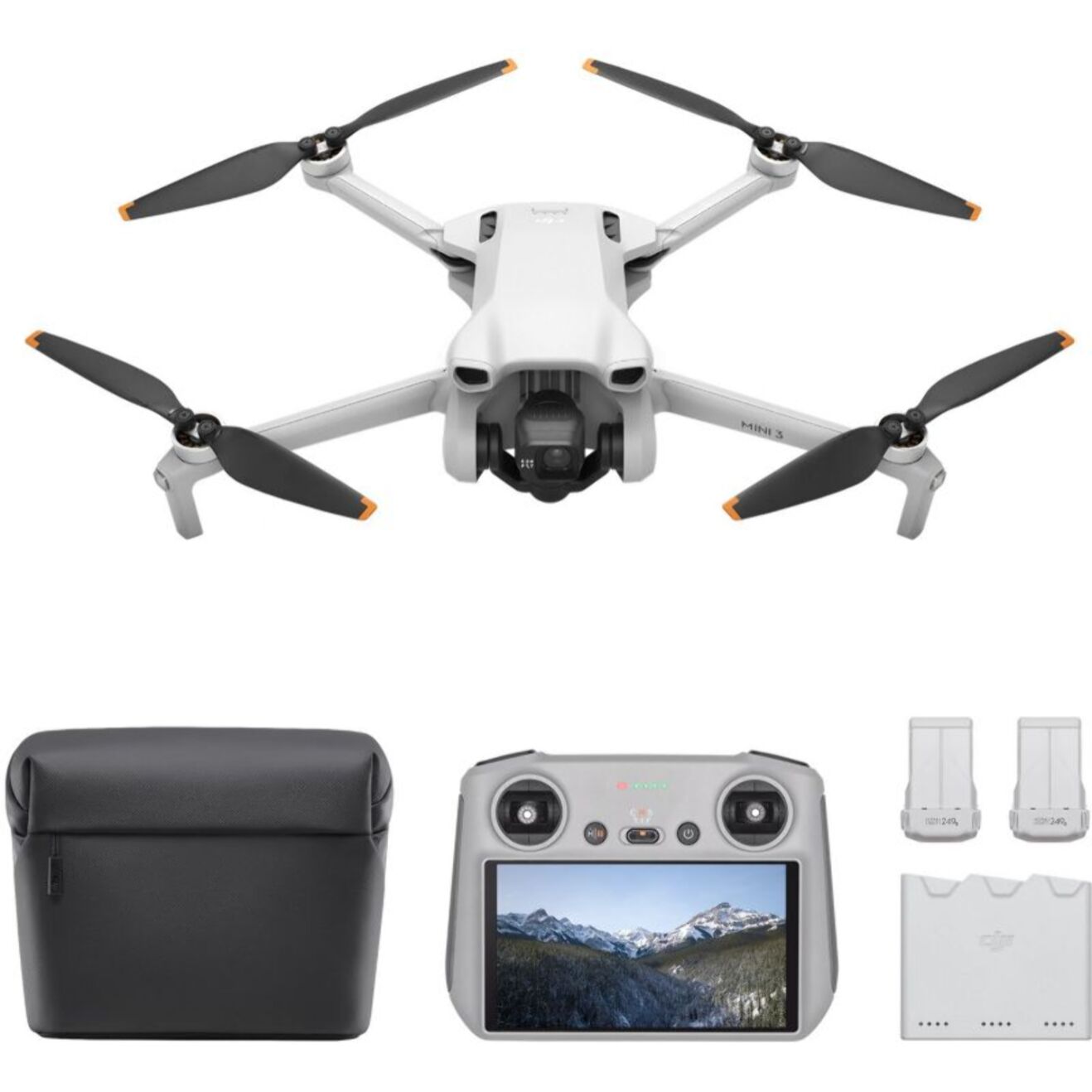 Drone DJI Mini 3 Fly More Combo RC écran & access