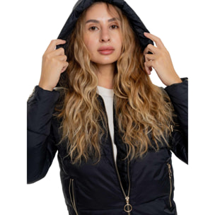 Chaqueta de plumas con capucha para mujer Leone 1947 Chic Tones