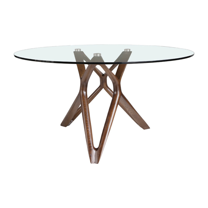 Mesa comedor Angel Cerda redonda 140x140x75cm