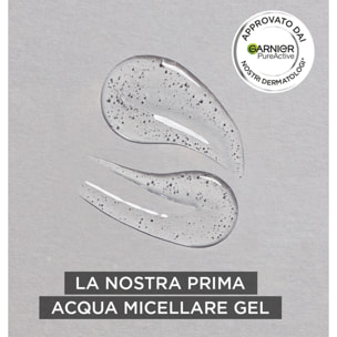 2x Acqua Micellare SkinActive Gel Purificante Tutto in 1 Detergente Struccante con Carbone per Pelli Soggette a Punti Neri - 2 Flaconi da 400ml