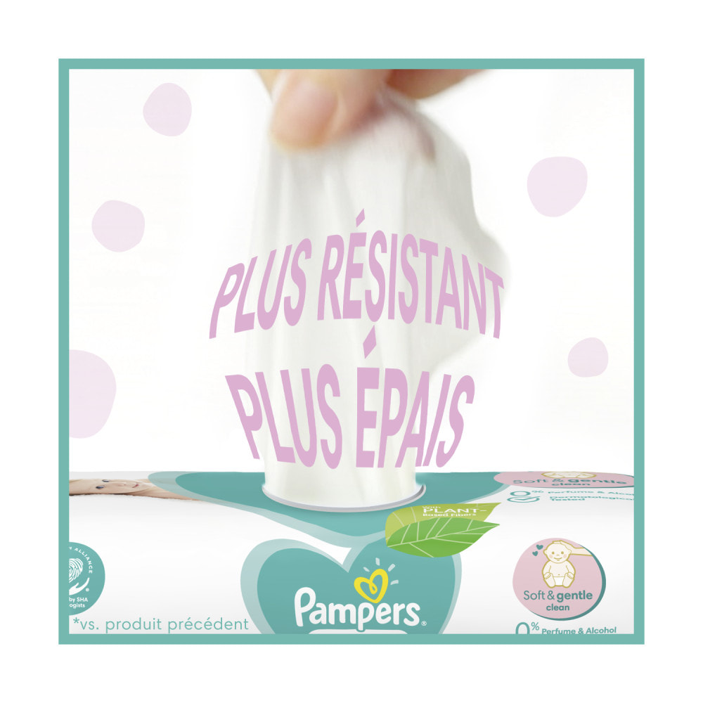 12x52 Lingettes Sensitive, Pampers