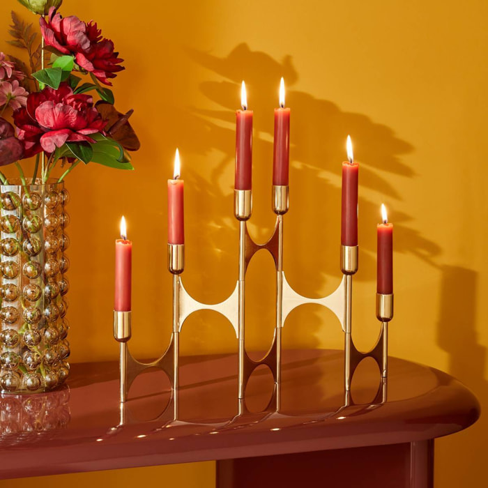 Chandelier Crush H.48cm doré