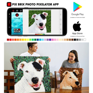 PIX BRIX PIXEL ART SET 3.000 PIEZASCOLORES SURTIDOS GAMA MEDIA
