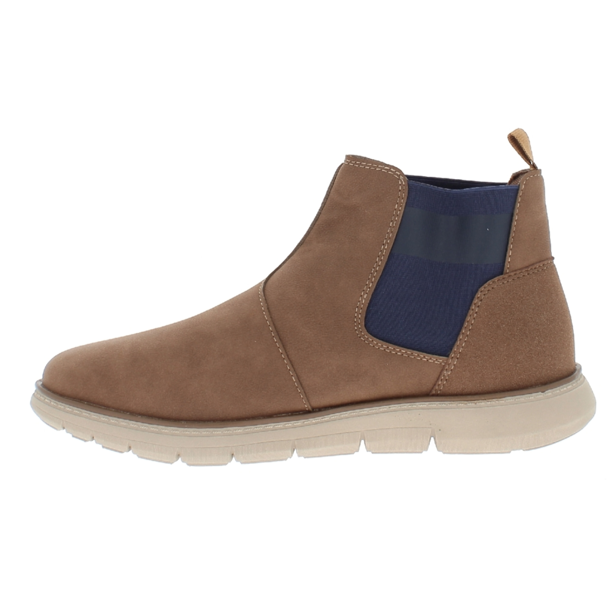 Armata di Mare Scarpe Uomo Stivaletti Chelsea Boots con Soletta Rimovibile in Memory Foam AMU W24L634 Cognac