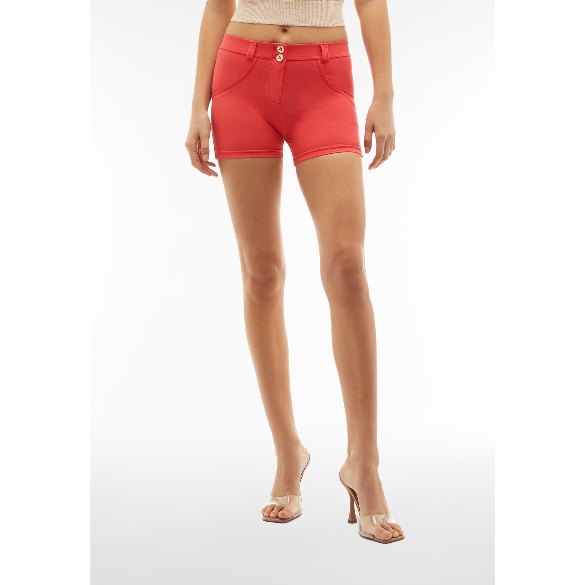 Shorts push up WR.UP® in jersey organico vita regular