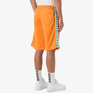 Kappa - Pantaloni Corti Uomo Arancione - 222 Banda Treadwellz
