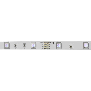 Ruban Rgb 30 Led 5m Connecte
