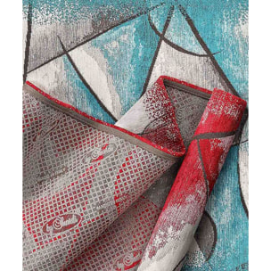 Tappeto Multiuso Cucina Bagno Moderno Grigio