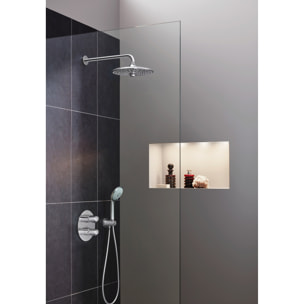 GROHE Euphoria 260 Ensemble douche de tête et bras plafonnier 380 mm, 3 jets 26459000