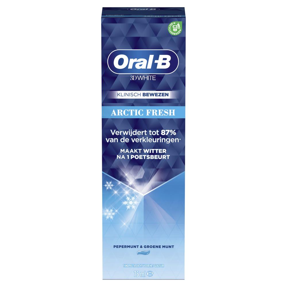 4 Dentifrices Oral-B Arctic Fresh 75 ml