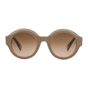 Occhiali da sole OCEAN NEW ERA 3 - montatura beige con lenti sfumate G15