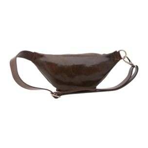 Marsupio  da uomo In Vera pelle Made in Italy 30x15x8,5 cm