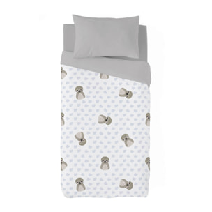 Kawanimals - Funda Nórdica Estampada - Cierre Solapa - 100% Algodón - Incluye 1/2 Fundas de Almohada - African Tere