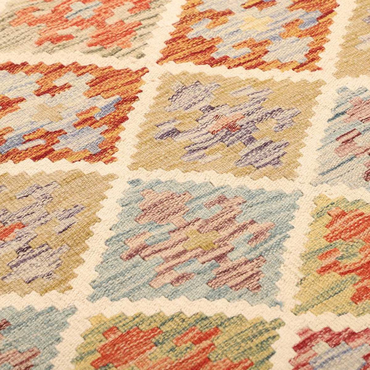 Tapis kilim ethnique, tissé à plat en laine, authentique VUJUN