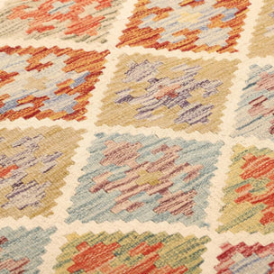 Tapis kilim ethnique, tissé à plat en laine, authentique VUJUN