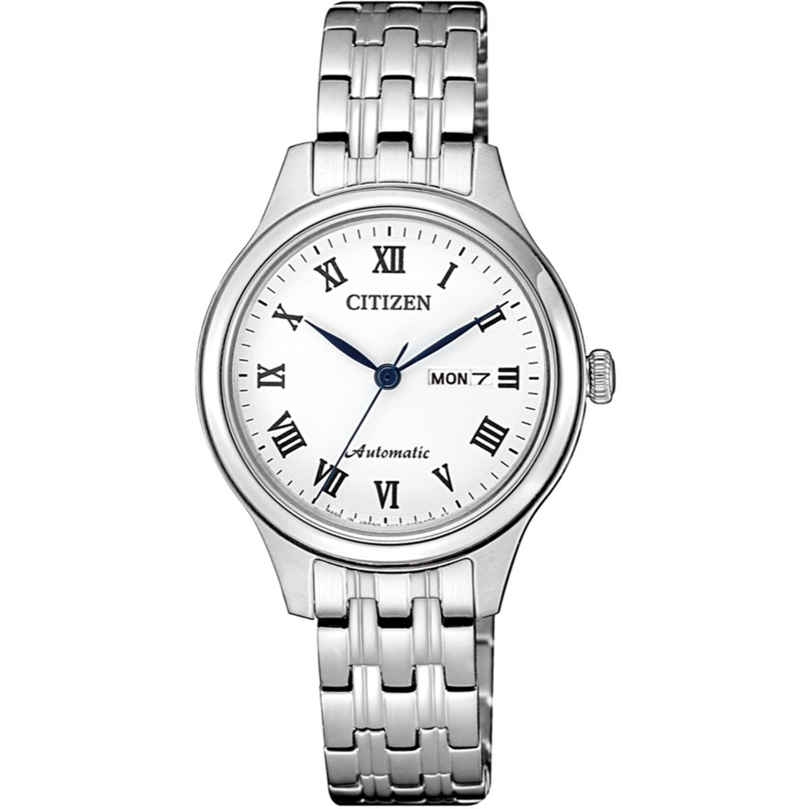 Reloj Citizen PD7131-83A Mujer Analogico Automatico con Correa de Acero inoxidable