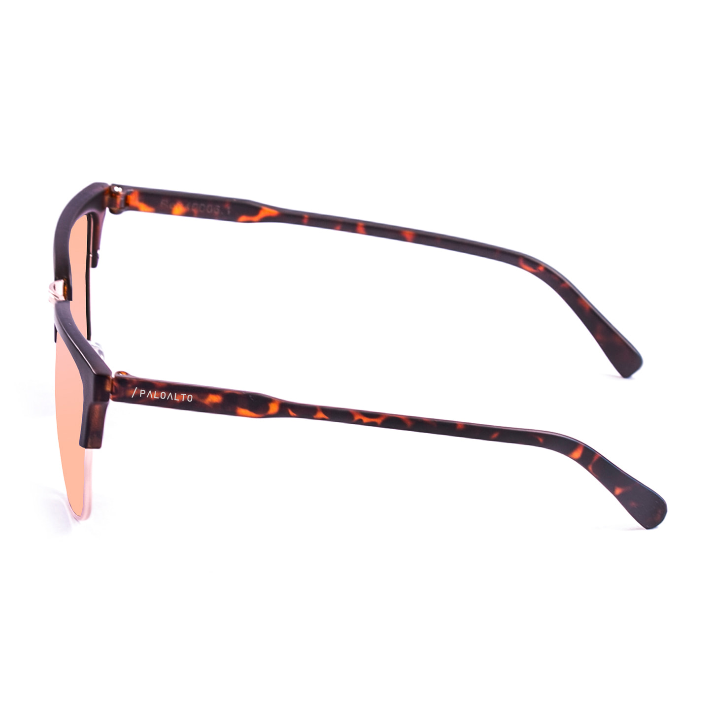 Gafas de sol PALO ALTO BOSTON - Marrón mate demi / Revo rosa
