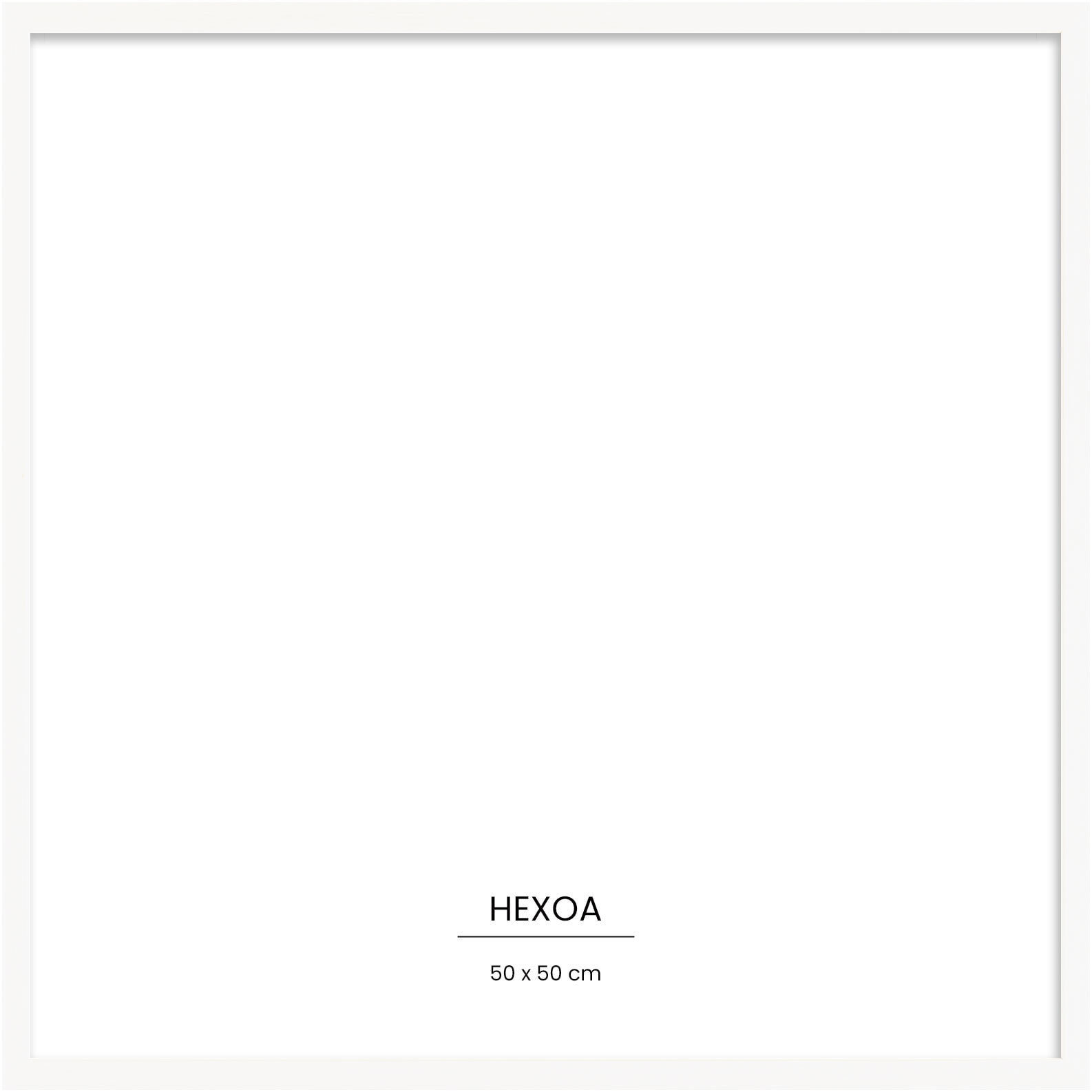 Cadre bois Blanc 50x55cm cadre seul