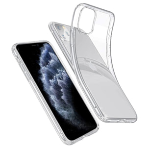 Coque iPhone 11 silicone transparente Transparente ultra resistant Protection housse Motif Ecriture Tendance Evetane