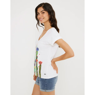 Camiseta Manga Corta Blanco - Peyotec