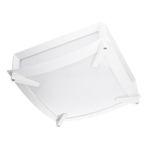 LEDS C4 Plafon Ip44 Mark E27 60W Blanco