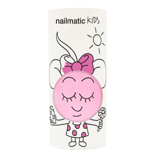 Dolly - Vernis Enfant Formulé à Base d'Eau - Rose Néon Nacré 8 ml